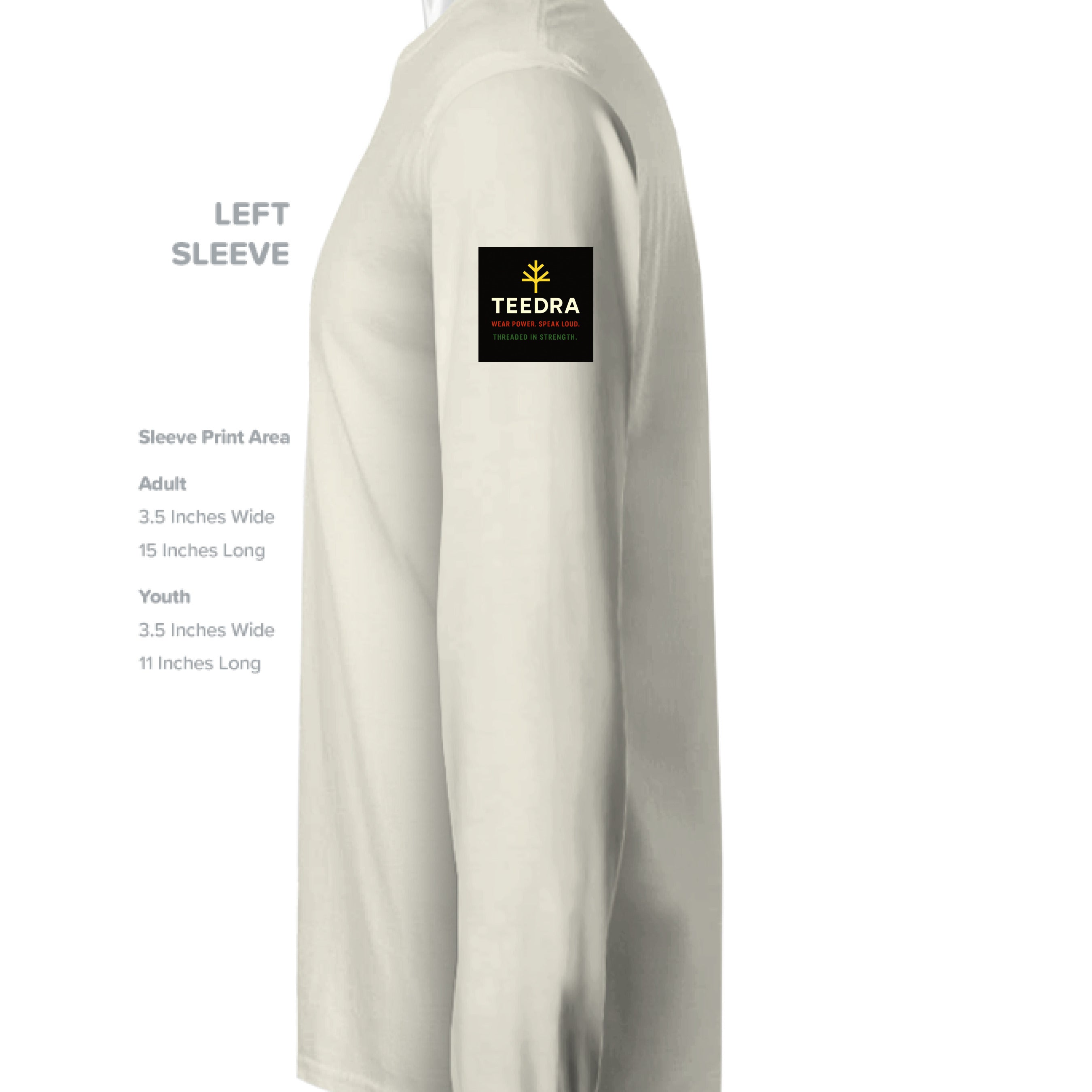 Built on the shoulders of Giants Long - Sleeve Tee - TEEDRACustom tee shirt long sleeve