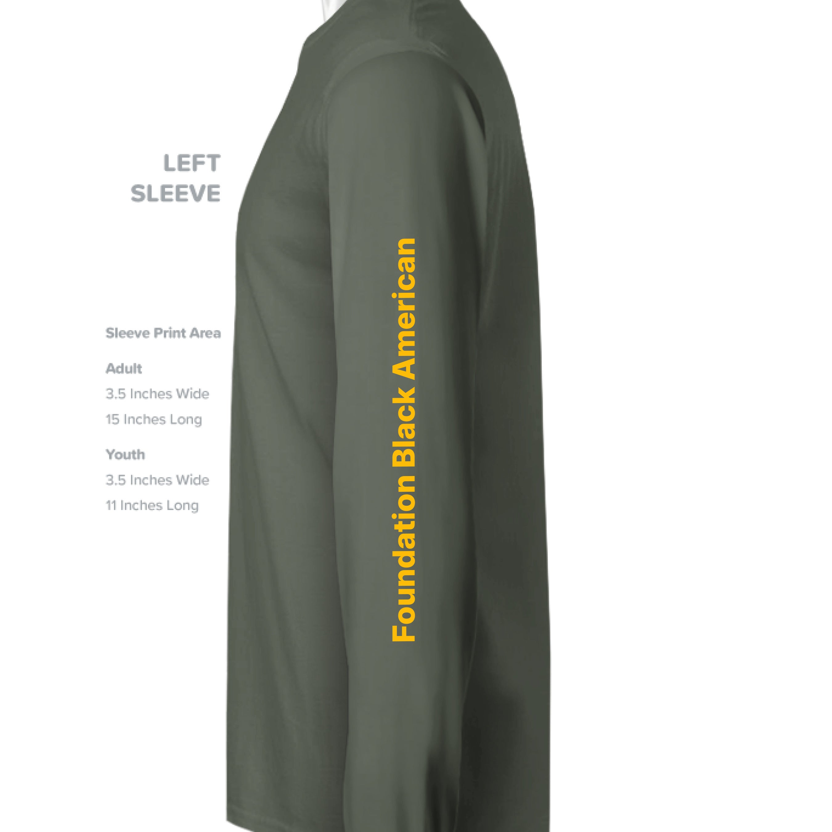MILITARY GREEN - SLEEVE_LEFT