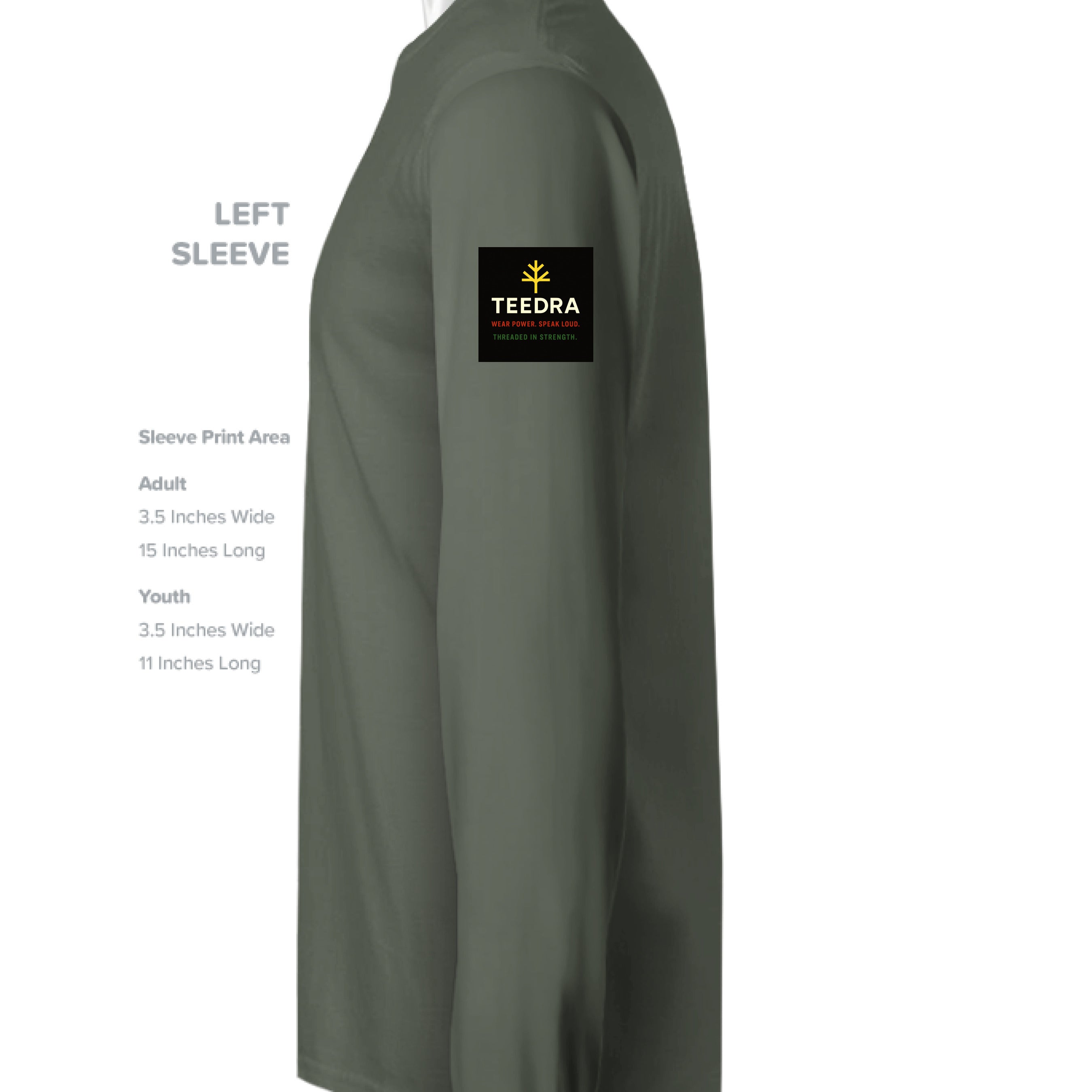 Built on the shoulders of Giants Long - Sleeve Tee - TEEDRACustom tee shirt long sleeve