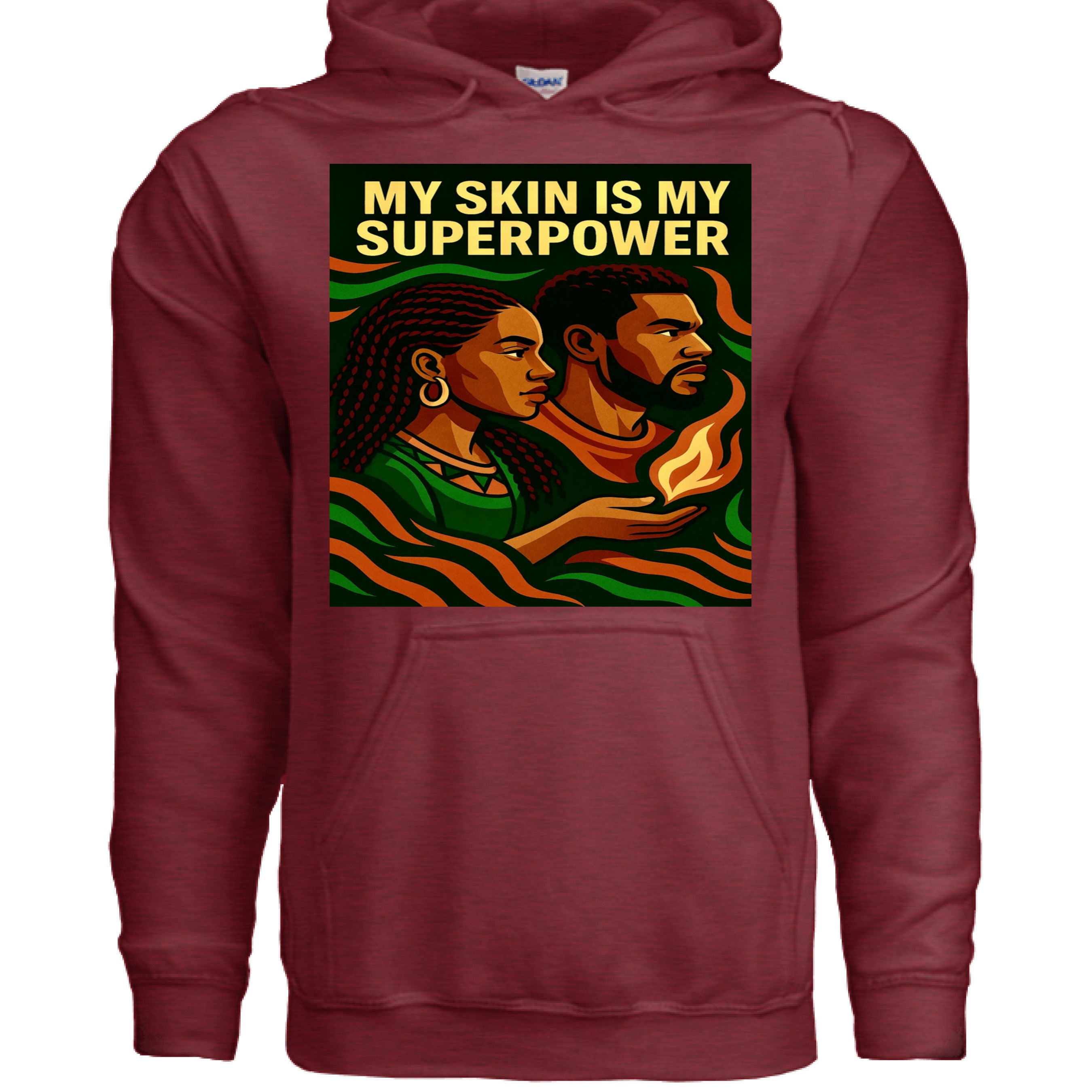 ANTIQUE CHERRY RED - FRONT