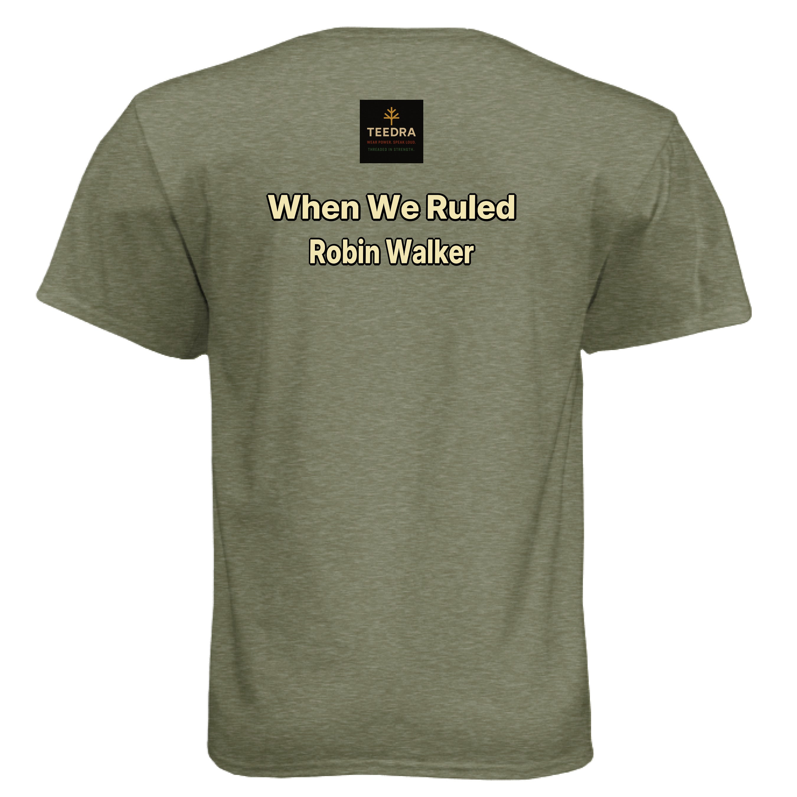 MILITARY GREEN - BACK