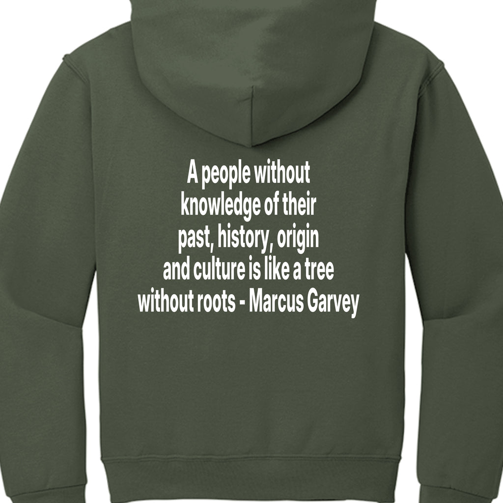 MILITARY GREEN - BACK