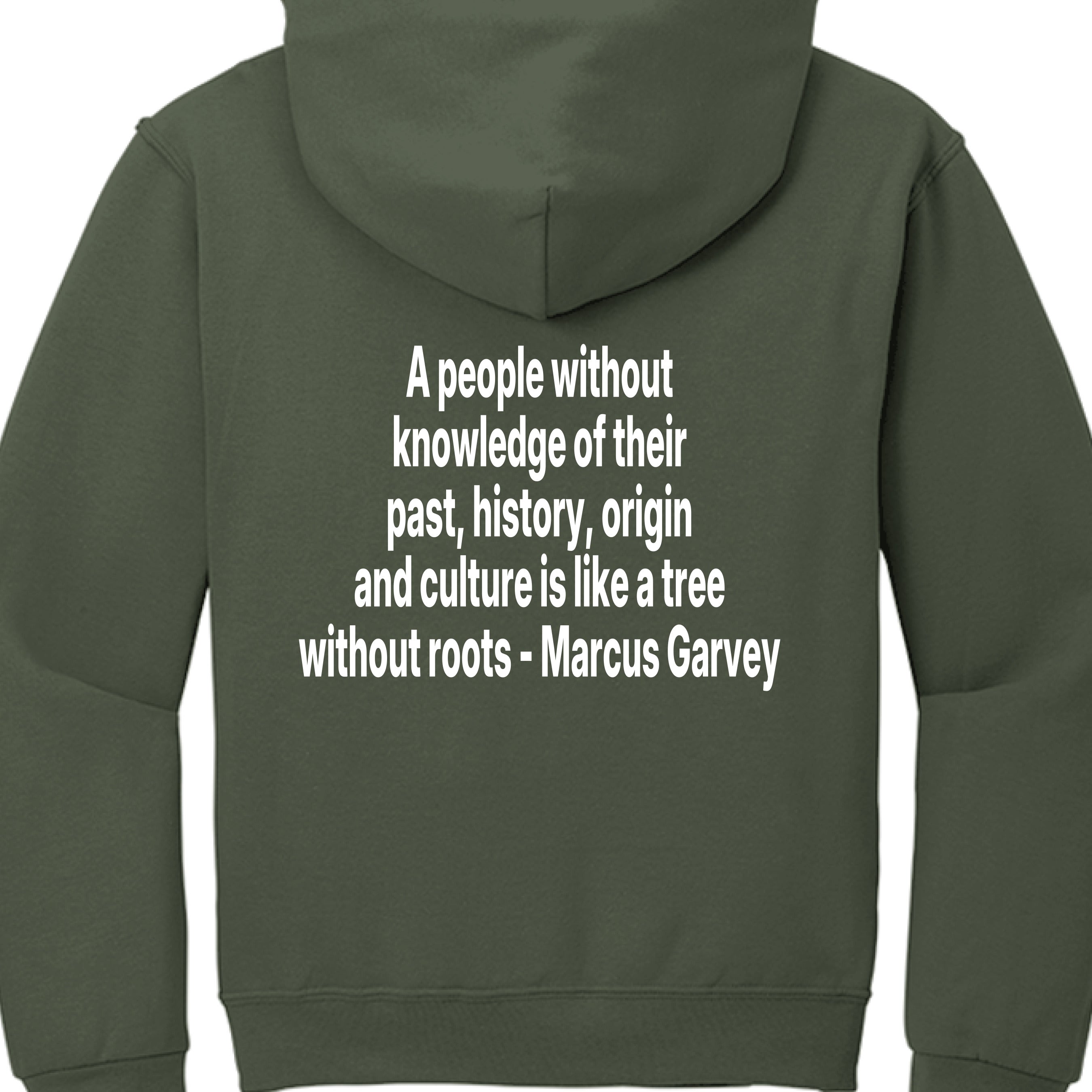 MILITARY GREEN - BACK