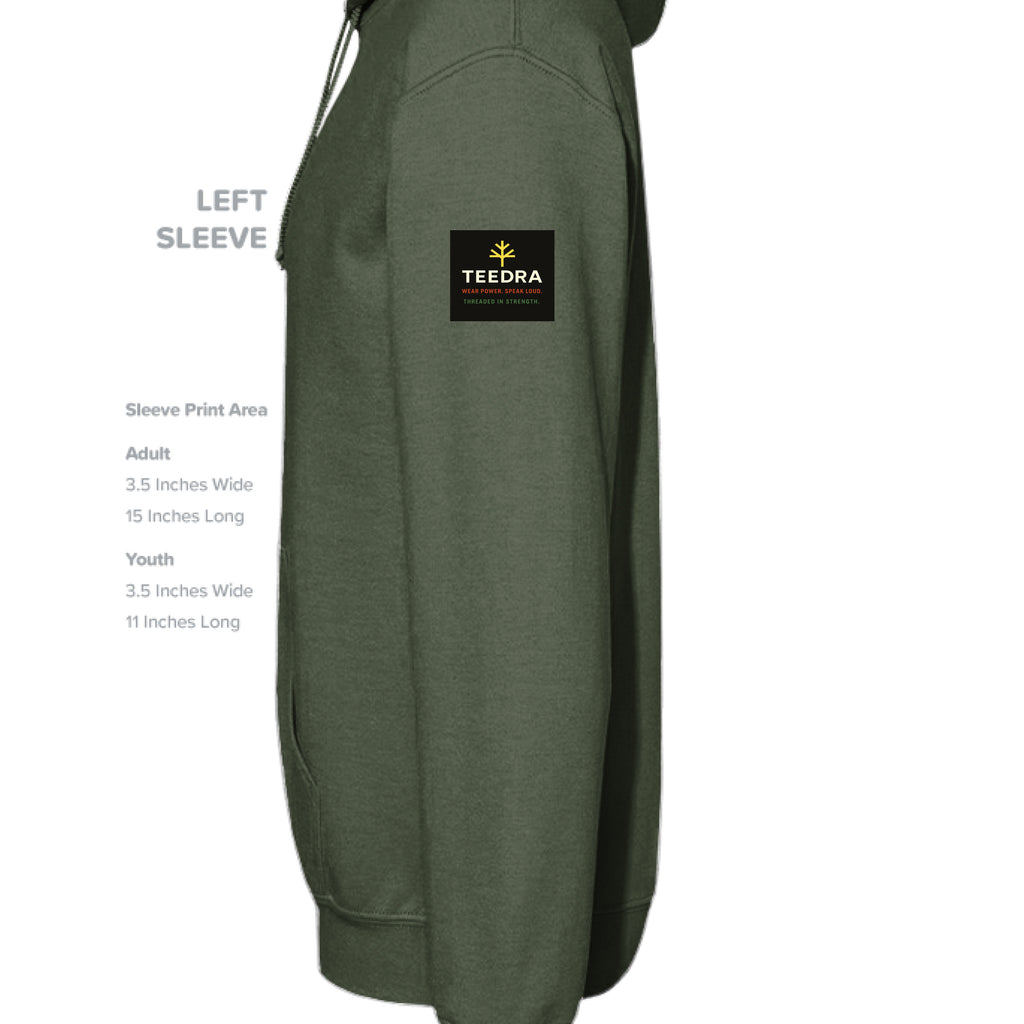 MILITARY GREEN - SLEEVE_LEFT